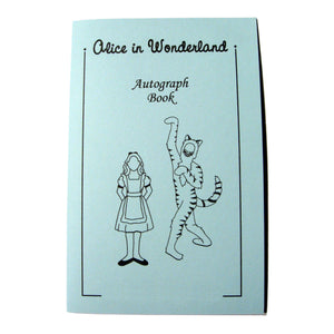 Alice in Wonderland Autograph Book - Ballet Gift Shop