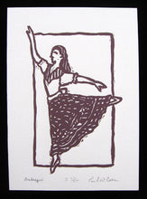 Load image into Gallery viewer, &quot;Arabesque&quot; 5x7 Art Print - Ballet Gift Shop