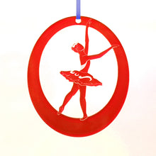 Load image into Gallery viewer, Attendant Laser-Etched Ornament - Ballet Gift Shop