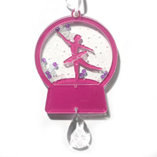 Load image into Gallery viewer, Ballerina Dancer Snow Globe Ornament