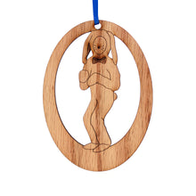 Load image into Gallery viewer, Toy Bunny Laser-Etched Ornament - Ballet Gift Shop
