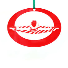 Load image into Gallery viewer, Peppermint Candy Cane Laser-Etched Ornament - Ballet Gift Shop