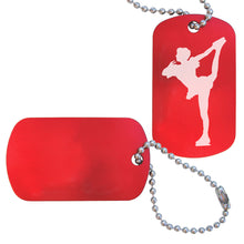 Load image into Gallery viewer, Figure Skating Bag Tag (Choose from 3 designs) - Ballet Gift Shop