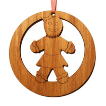 Load image into Gallery viewer, Gingerbread Girl Laser-Etched Ornament - Ballet Gift Shop