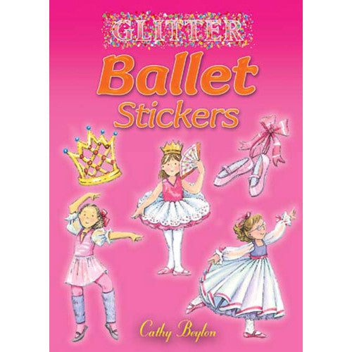 Glitter Ballet Stickers - Ballet Gift Shop