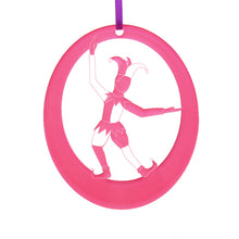 Load image into Gallery viewer, Court Jester Laser-Etched Ornament - Ballet Gift Shop