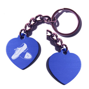 Dance-Themed Key Chain - Heart (Choose from 6 designs)