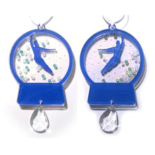Load image into Gallery viewer, Male Ballet Dancer Snow Globe Ornament