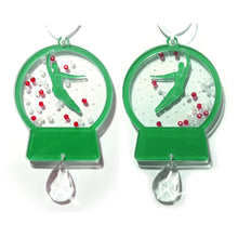 Load image into Gallery viewer, Male Ballet Dancer Snow Globe Ornament