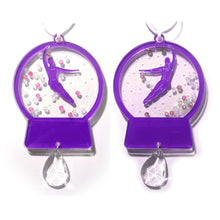 Load image into Gallery viewer, Male Ballet Dancer Snow Globe Ornament