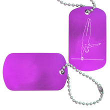 Load image into Gallery viewer, Men&#39;s Gymnastics Bag Tag (Choose from 3 designs) - Ballet Gift Shop