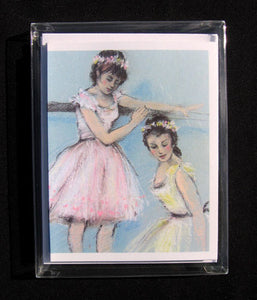 At the Barre Note Cards - Ballet Gift Shop