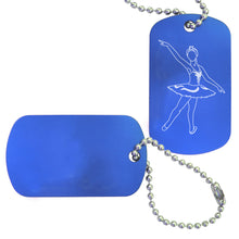 Load image into Gallery viewer, Swan Lake Dance Bag Tag (Choose from 4 designs) - Ballet Gift Shop