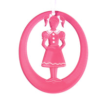 Load image into Gallery viewer, Polichinelle Girl Laser-Etched Ornament - Ballet Gift Shop