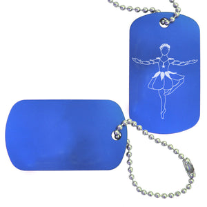 Alice in Wonderland Dance Bag Tag (Choose from 8 designs) - Ballet Gift Shop