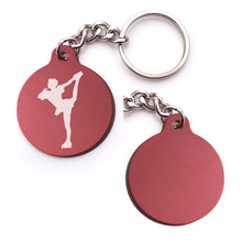 Load image into Gallery viewer, Figure Skating Key Chain (Choose from 2 designs)