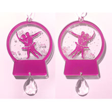 Load image into Gallery viewer, Snow Pas de Deux Snow Globe Ornament