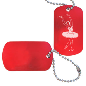Swan Lake Dance Bag Tag (Choose from 4 designs) - Ballet Gift Shop