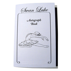 Swan Lake Autograph Book - Ballet Gift Shop