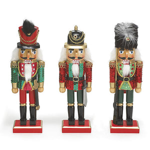 10" Sequined Nutcrackers - Ballet Gift Shop