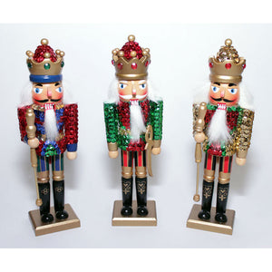 10" Sequined King Nutcrackers - Ballet Gift Shop