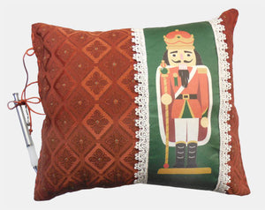 10x12 Fancy Nutcracker Autograph Pillow - Ballet Gift Shop