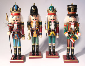 12" Fancy Nutcrackers - Ballet Gift Shop