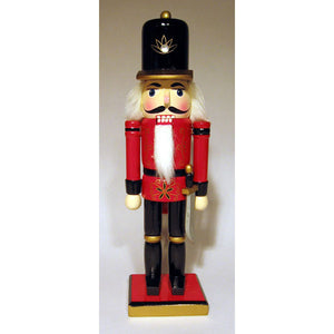 12" Classic Red & Black Nutcracker - Ballet Gift Shop