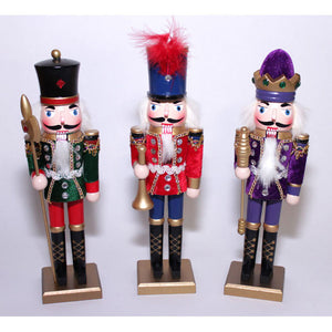 12" Velvet Nutcrackers - Ballet Gift Shop