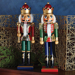 15" Glittery King Nutcrackers - Ballet Gift Shop