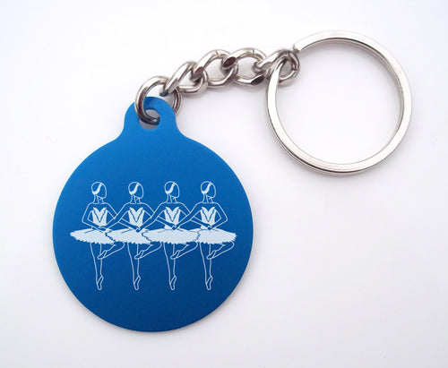 Swan Lake Key Chain (Choose from 4 designs) - Ballet Gift Shop