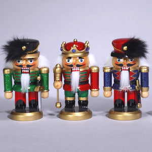 5" Chubby Glittery Nutcrackers - Ballet Gift Shop