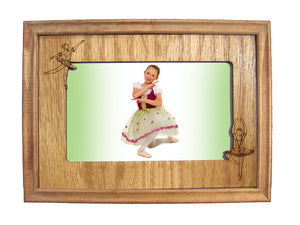 Ballerinas Photo Frame Mat (Horizontal/Landscape) - Ballet Gift Shop