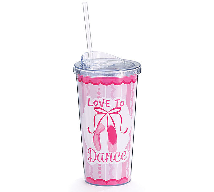 Love to Dance Ballet 20 oz. Travel Cup - Ballet Gift Shop