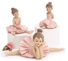Load image into Gallery viewer, Resin Pink Ballerina Figurines