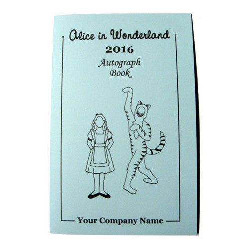 Alice in Wonderland Autograph Book - Ballet Gift Shop
