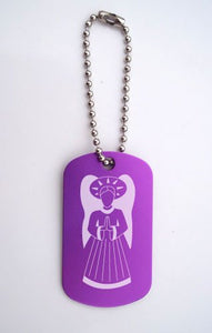 Angel Dance Bag Tag - Ballet Gift Shop