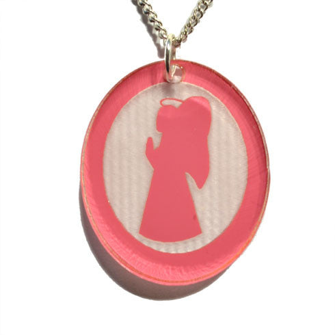 Angel Silhouette Pendant - Ballet Gift Shop