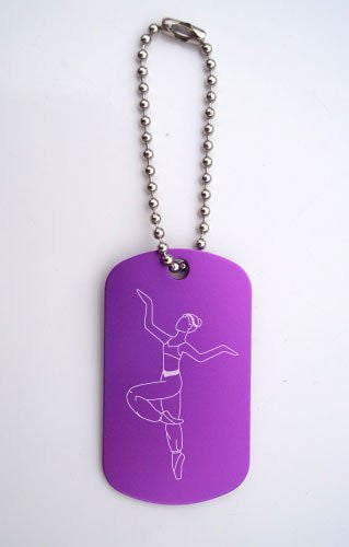 Arabian Coffee Girl Dance Bag Tag - Ballet Gift Shop