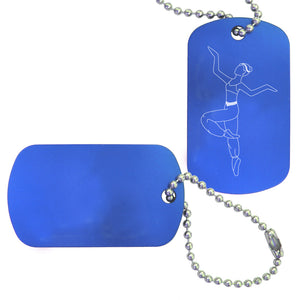 Arabian Coffee Girl Dance Bag Tag - Ballet Gift Shop