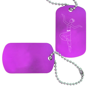 Arabian Coffee Girl Dance Bag Tag - Ballet Gift Shop