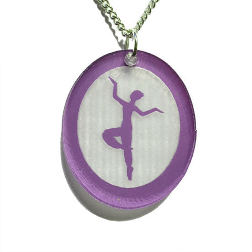 Arabian Coffee Silhouette Pendant - Ballet Gift Shop
