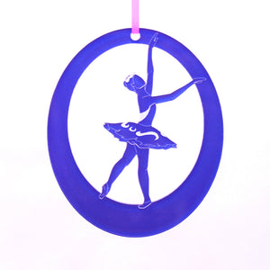 Attendant Laser-Etched Ornament - Ballet Gift Shop