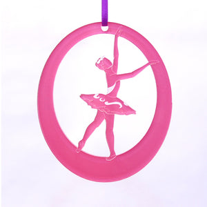 Attendant Laser-Etched Ornament - Ballet Gift Shop