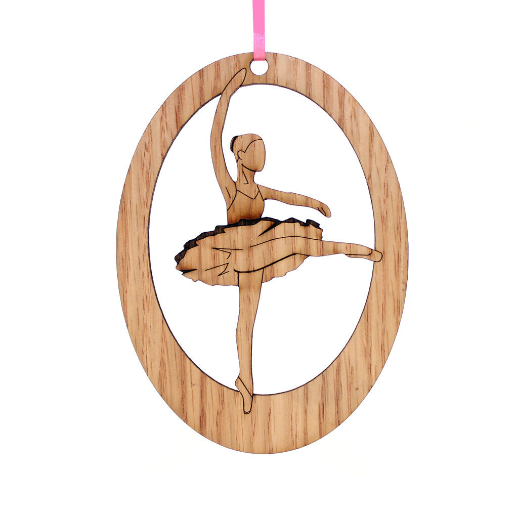 Attitude Laser-Etched Ornament - Ballet Gift Shop