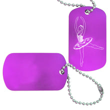 Load image into Gallery viewer, Sleeping Beauty Dance Bag Tag (Choose 3 designs)