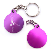 Load image into Gallery viewer, Sleeping Beauty Key Chain (Choose from 3 designs)