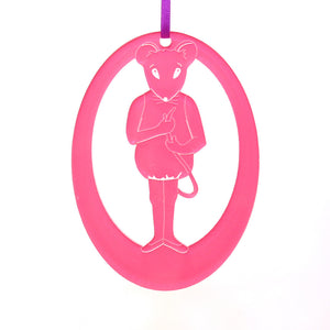 Baby Mouse Laser-Etched Ornament - Ballet Gift Shop