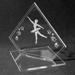 Ballerina Acrylic Award