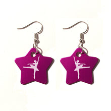 Load image into Gallery viewer, Ballerina Metal Earrings